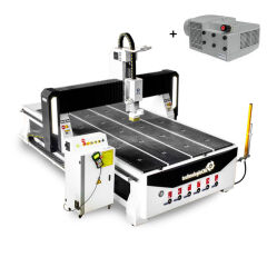 Frezarka CNC 2140 INDUSTRY 2.0 6KW 2100x4000 + pompa próżniowa Becker KVT 3.140