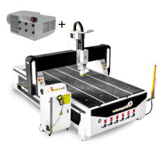 Frezarka CNC 2130 INDUSTRY 2.0 6KW 2100x3000 + pompa próżniowa Becker KVT 3.140