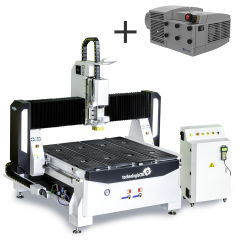Frezarka CNC 1212 INDUSTRY 2.0 1200x1200 + pompa próżniowa Becker KVT 3.140